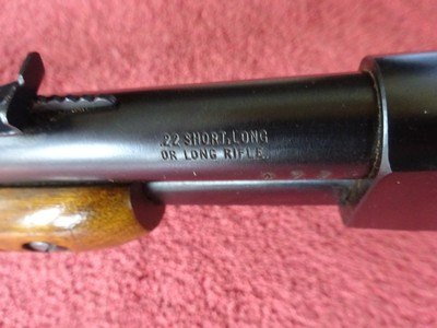 REMINGTON MODEL 121-A FIELDMASTER SLIDE ACTION RIFLE LIKE NEW - Image 9 of 14