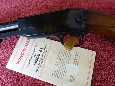 WINCHESTER MODEL 61 22 MAGNUM LIKE NEW - Image 1 of 15
