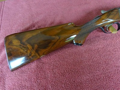 PARKER REPRO DHE 20 GAUGE EXCEPTIONAL WOOD BEAVERTAIL FOREARM - Image 13 of 15