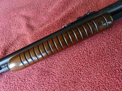 WINCHESTER MODEL 61 GROOVED RECEIVER STEEL BUTTPLATE SCARCE GUN - Image 2 of 14