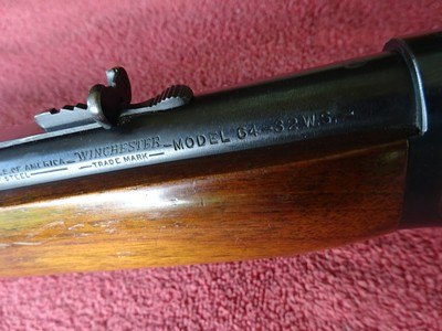 WINCHESTER MODEL 64 - PRE-64 LEVER ACTION 32 W.S. - NICE ORIGINAL GUN - Image 11 of 14