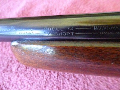 WINCHESTER MODEL 74 PRE-WAR SHORT ONLY - Image 9 of 14