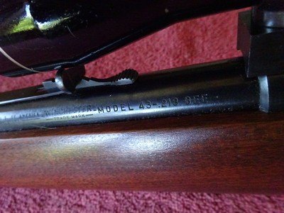 WINCHESTER MODEL 43 218 BEE EXCEPTIONAL ORIGINAL CONDITION - Image 3 of 12