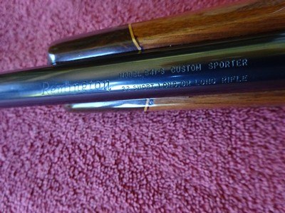 REMINGTON MODEL 541-S CUSTOM SPORTER ORIGINAL CONDITION ATTRACTIVE GUN - Image 14 of 15