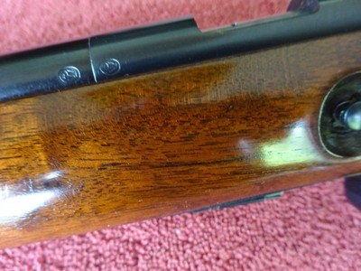 WINCHESTER MODEL 75 SPORTER 99% ORIGINAL BLUE NICE GUN - Image 3 of 15