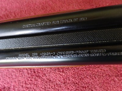 ITHACA-SKB MODEL 280 SIDE BY SIDE 20 GAUGE LIKE NEW - Image 9 of 15