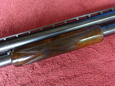 REMINGTON MODEL 29E FACTORY ENGRAVED 12 GAUGE TRAP - Image 11 of 13
