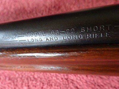 WINCHESTER MODEL 68 PRE-WAR SINGLE SHOT BOLT ACTION RIFLE - Image 9 of 15