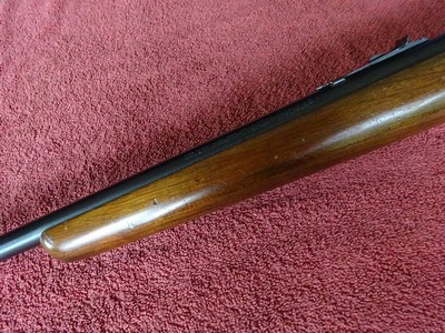 WINCHESTER MODEL 67-A SINGLE SHOT BOLT ACTION RIFLE 100% ORIGINAL BLUE - Image 2 of 14