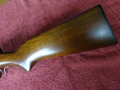 WINCHESTER MODEL 67-A SINGLE SHOT BOLT ACTION RIFLE 100% ORIGINAL BLUE - Image 3 of 14