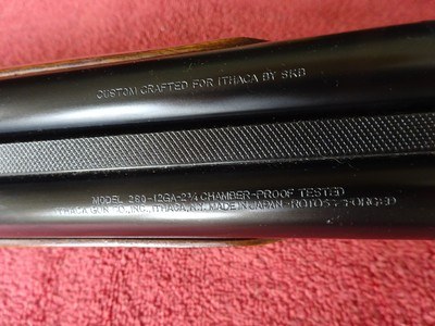 ITHACA-SKB MODEL 280 SIDE BY SIDE 12 GAUGE 100% ORIGINAL BLUE - Image 9 of 14