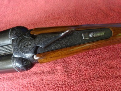 ITHACA-SKB MODEL 280 SIDE BY SIDE 12 GAUGE 100% ORIGINAL BLUE - Image 8 of 14
