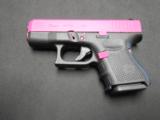  Glock 26 Gen4 X-Werks Blk/Pink NIB! No CC Fees!- 1 of 3