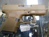 Glock 26 gen 4 9mm FULL FDE NO CC Fees - 1 of 3