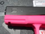 Glock 19 TCC Coated Prison Pink NEW - 1 of 3
