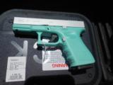 Glock 19 TCC Coated Tiffany Blue & Satin Alum NEW - 3 of 3