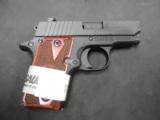 Sig P238-380-RG 380 Rosewood Grip No CC Fees!- 2 of 3