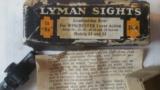 Lyman 1ADA with the Box and Papers Winchester 1894 94 1892 and more - 1 of 5