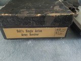 Colt 2nd Generation 45 LC Long Colt 4 3/4 Black Box Vintage Early - 10 of 12