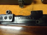 L42A1 Enfield Snipe riffle with wood crate and accessories - 9 of 15