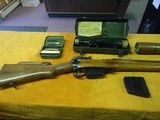 L42A1 Enfield Snipe riffle with wood crate and accessories - 4 of 15