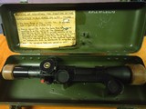 L42A1 Enfield Snipe riffle with wood crate and accessories - 6 of 15