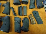 Over 50 pairs of Grips and Many Singles from a life time of Gun Smith Work - 9 of 9