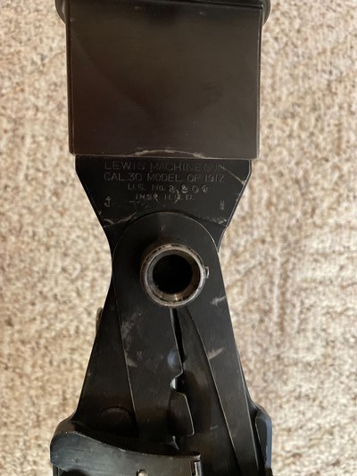 Savage 1917 Lewis gun 30-06 Navy acceptance marked Plus Ins mark HGD - Image 17 of 20