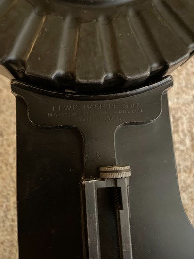Savage 1917 Lewis gun 30-06 Navy acceptance marked Plus Ins mark HGD - Image 14 of 20