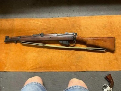 British Enfield No.1 MK3custom carbine 45 acp - Image 1 of 5