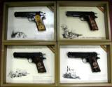 COLT (37) (38) (40) (41) 1911 4 GUN WWI SET- 1 of 5