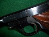 High Standard Model 103 Supermatic Citation 22LR 5.5" Barrel Excellent Condition 1962 Production - 4 of 12