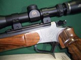Thompson Center TC Custom Shop 22 K-Hornet w Burris 3-12x32 Scope & Custom Wood - 9 of 12