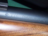 Thompson Center TC Custom Shop 22 K-Hornet w Burris 3-12x32 Scope & Custom Wood - 6 of 12