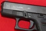 Glock 357 SIG Caliber, Model 33 Sub Compact, Gen-3 - 13 of 15