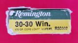 Remington Core-Lokt 30-30 Winchester 170gr Soft Point - 2 of 2