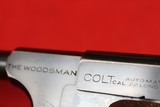 Colt 22 lr "Woodsman Model", made in 1939, Fine Cond. & with box, 4 & 1/2"Bbl.Sport - 13 of 13