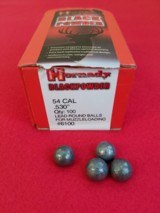 Hornady 54 cal .530 Lead Round Balls #6100 - 1 of 1