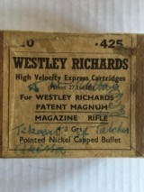 Westley Richards 425 - 2 of 3