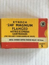 Kynoch 240 Ammo - 1 of 2