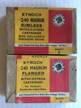 Kynoch 240 Ammo - 2 of 2