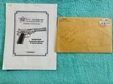 Wildey .45 win mag, original box, brochure, manual, 3 mags, chest holster - 5 of 11