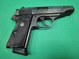 Pre-War Engraved SA marked low s/n Walther PP pistol, 7.65mm - 2 of 15