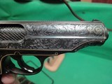 Pre-War Engraved SA marked low s/n Walther PP pistol, 7.65mm - 4 of 15