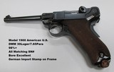 DWM German Luger Model 1900 American Eagle Stamp 30Luger 7.65 Para - 2 of 15