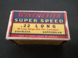 Winchester Super Speed Kopperklad 22 LONG - 1 of 6