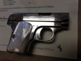 Colt Model 1908 25 ACP With Factory Pearl Grips and Factory Letter - 1 of 8