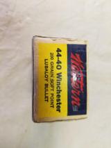 Winchester Western 44-40 Target Box Cartridges - 2 of 8