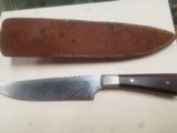Custom Turpin Damascus Fixed Blade - 7 of 7