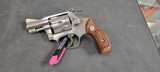 Smith and Wesson 34-1 Kit Gun 2" Nickel - 1 of 8